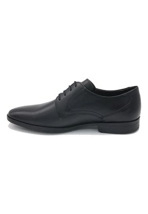 Zapato Vestir Cuero Mesina Negro Para Hombre Hush Puppies Hush Puppies