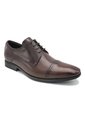Zapato Vestir Cuero Palermo DK Brown Para Hombre Hush Puppies Hush Puppies de Hush Puppies