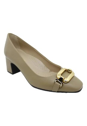 Zapato Vestir Cuero Viena Tan Para Mujer Hush Puppies Hush Puppies