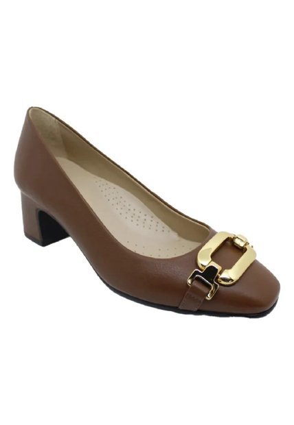 Zapato Vestir Cuero Viena Café Para Mujer Hush Puppies Hush Puppies