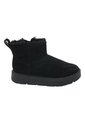 Botín Cuero Innsbruck Negro Para Mujer Hush Puppies Hush Puppies de Hush Puppies