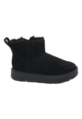 Botín Cuero Innsbruck Negro Para Mujer Hush Puppies Hush Puppies Hush Puppies