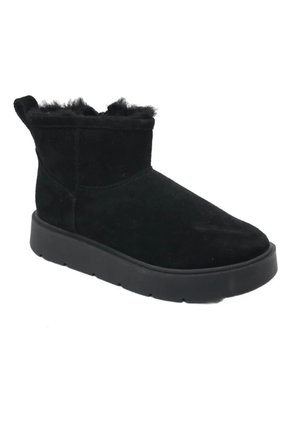 Botín Cuero Innsbruck Negro Para Mujer Hush Puppies Hush Puppies