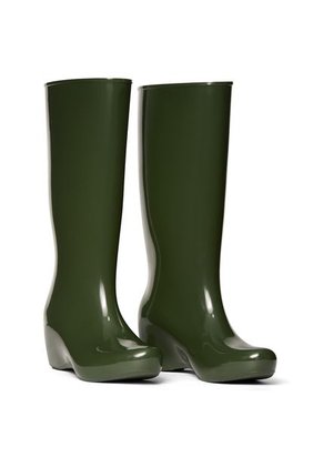 Bota Lluvia Verde Idecal Giulia