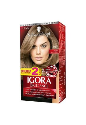 Tinte Capilar Igora Brillance Rubio Luminoso 80