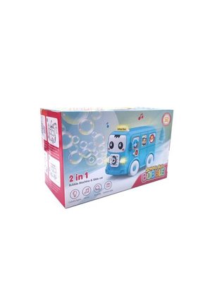 JUGUETE BUS BURBUJERO, CON LUZ Y SONIDO