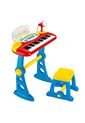 Piano Musical Con Microfono Y Asiento Juguete de Importado