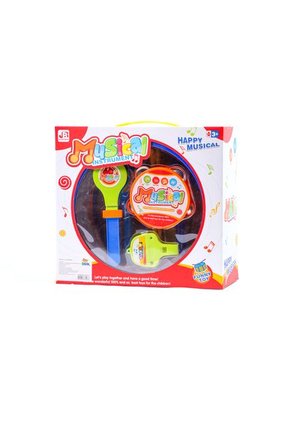 JUGUETE TAMBOR INFANTIL Y MARACAS