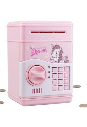 Alcancia Unicornio Luz Y Sonido