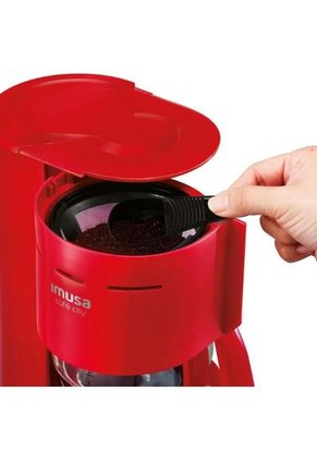 Cafetera Café City Imusa Roja CM133852
