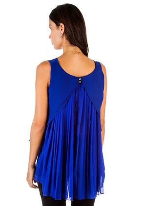 Blusa Azul Royal In Style