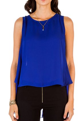 Blusa Azul Royal In Style