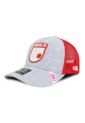 Gorra Independiente Santa Fe Oficial Malla Gris/Roja de Independiente Santa fe