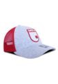 Gorra Independiente Santa Fe Oficial Malla Gris/Roja de Independiente Santa fe