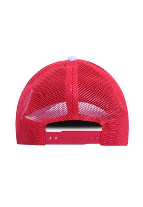 Gorra Independiente Santa Fe Oficial Malla Gris/Roja
