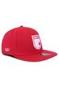 Gorra Independiente Santa Fe Oficial Plana Roja de Independiente Santa fe