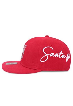 Gorra Independiente Santa Fe Oficial Plana Roja