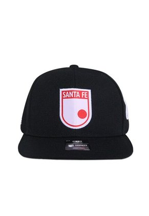 Gorra Independiente Santa Fe Oficial Plana Negra