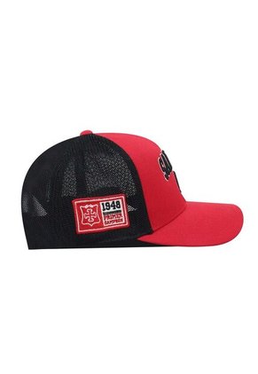 Gorra Independiente Santa Fe Oficial OC Caps Roja Malla Negra