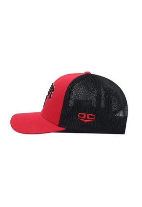 Gorra Independiente Santa Fe Oficial OC Caps Roja Malla Negra