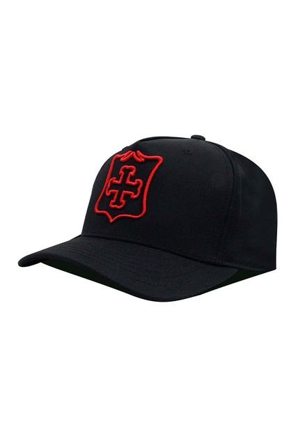 Gorra Independiente Santa Fe Oficial OC Caps Negra Vintage