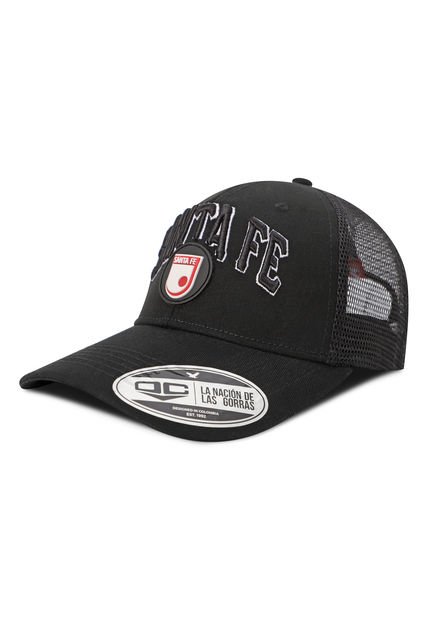 GORRA INDEPENDIENTE SANTA FE OFICIAL DE MALLA NEGRA