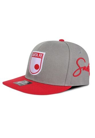 Gorra Independiente Santa Fe Oficial Plana Gris Independiente Santa fe