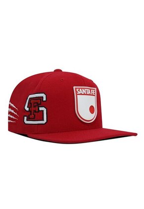 Gorra Independiente Santa Fe Oficial OC Caps Plana Roja