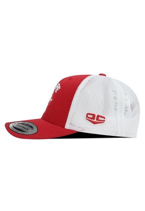 Gorra Independiente Santa Fe Oficial Flexfit 6606 Rojo/blanco