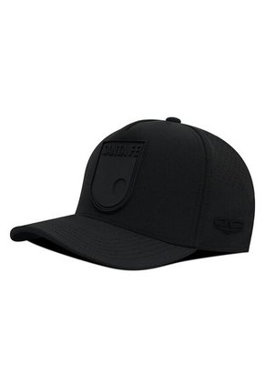Gorra Independiente Santa Fe Oficial OC Caps Negra Tono A Tono