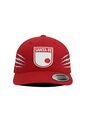Gorra Independiente Santa Fe Oficial OC Caps Flexfit 6389 Roja de Independiente Santa fe