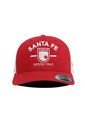 Gorra Independiente Santa Fe Oficial Flexfit 6606 Rojo/blanco de Independiente Santa fe