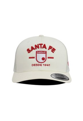 Gorra Independiente Santa Fe Oficial Flexfit 6606 Beige