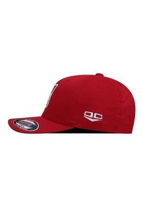 Gorra Independiente Santa Fe Oficial Flexfit 6277 Roja Escudo Vintage