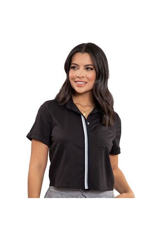 BLUSA INVERZA MUJER 73513 NEGRO Talla M INVERZA