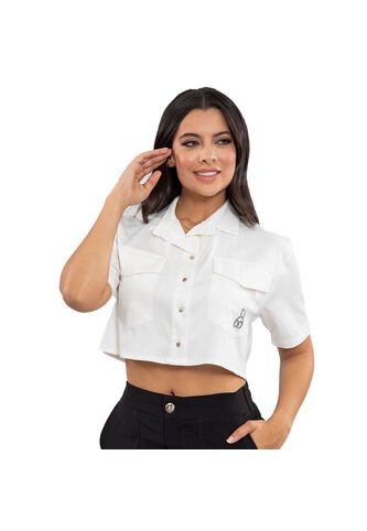 BLUSA INVERZA MUJER 73508 BLANCO Talla M INVERZA