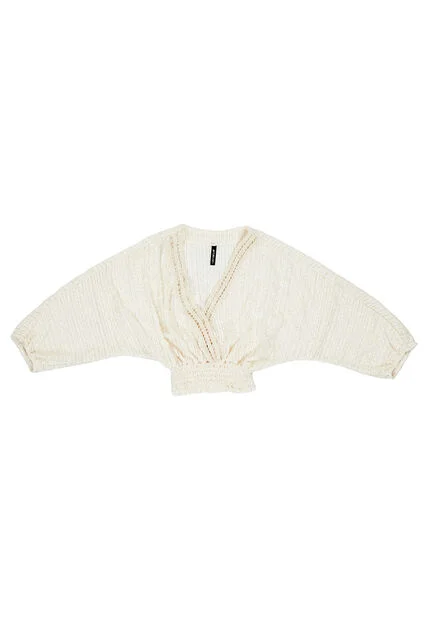 BLUSA INVERZA MUJER 73869 VAINILLA Talla S