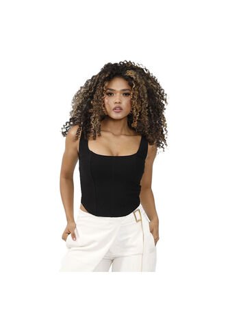 BLUSA INVERZA MUJER 73892 NEGRO Talla L INVERZA