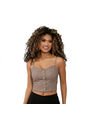 BLUSA INVERZA MUJER 73957 TAUPE Talla S de INVERZA