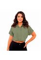 BLUSA INVERZA MUJER 73806 VERDE Talla S de INVERZA
