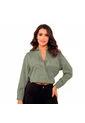 BLUSA INVERZA MUJER 73805 VERDE Talla L de INVERZA