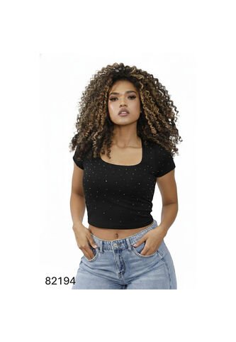 BLUSA INVERZA MUJER 82194 NEGRO Talla S INVERZA