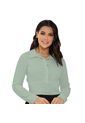 BLUSA INVERZA MUJER 73349 VERDE Talla S de INVERZA