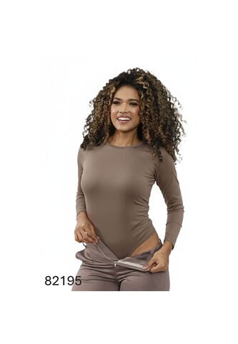 BLUSA INVERZA MUJER 82195 TAUPE Talla M INVERZA