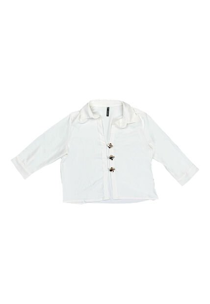 BLUSA INVERZA MUJER 73705 BEIGE Talla S