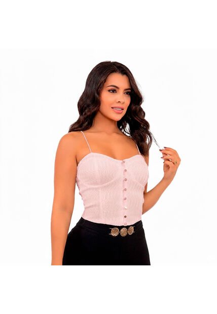 BLUSA INVERZA MUJER 73662 ROSADO Talla M