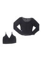 BLUSA INVERZA MUJER 73828 NEGRO Talla L de INVERZA