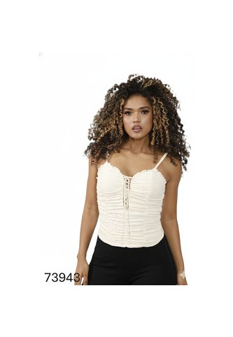 BLUSA INVERZA MUJER 73943 BEIGE Talla L INVERZA