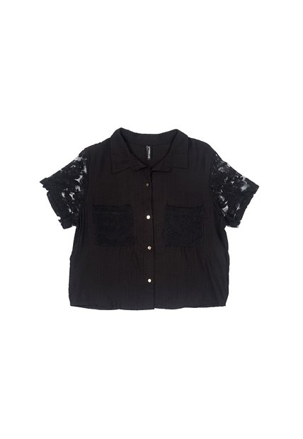 BLUSA INVERZA MUJER 73782 NEGRO Talla M