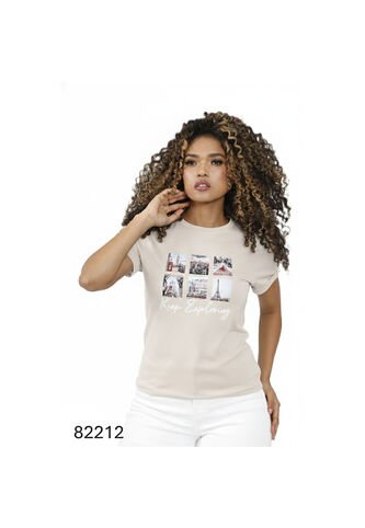 CAMISETA INVERZA MUJER 82212 Talla XL INVERZA